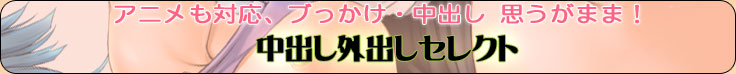 中出し外出しセレクト